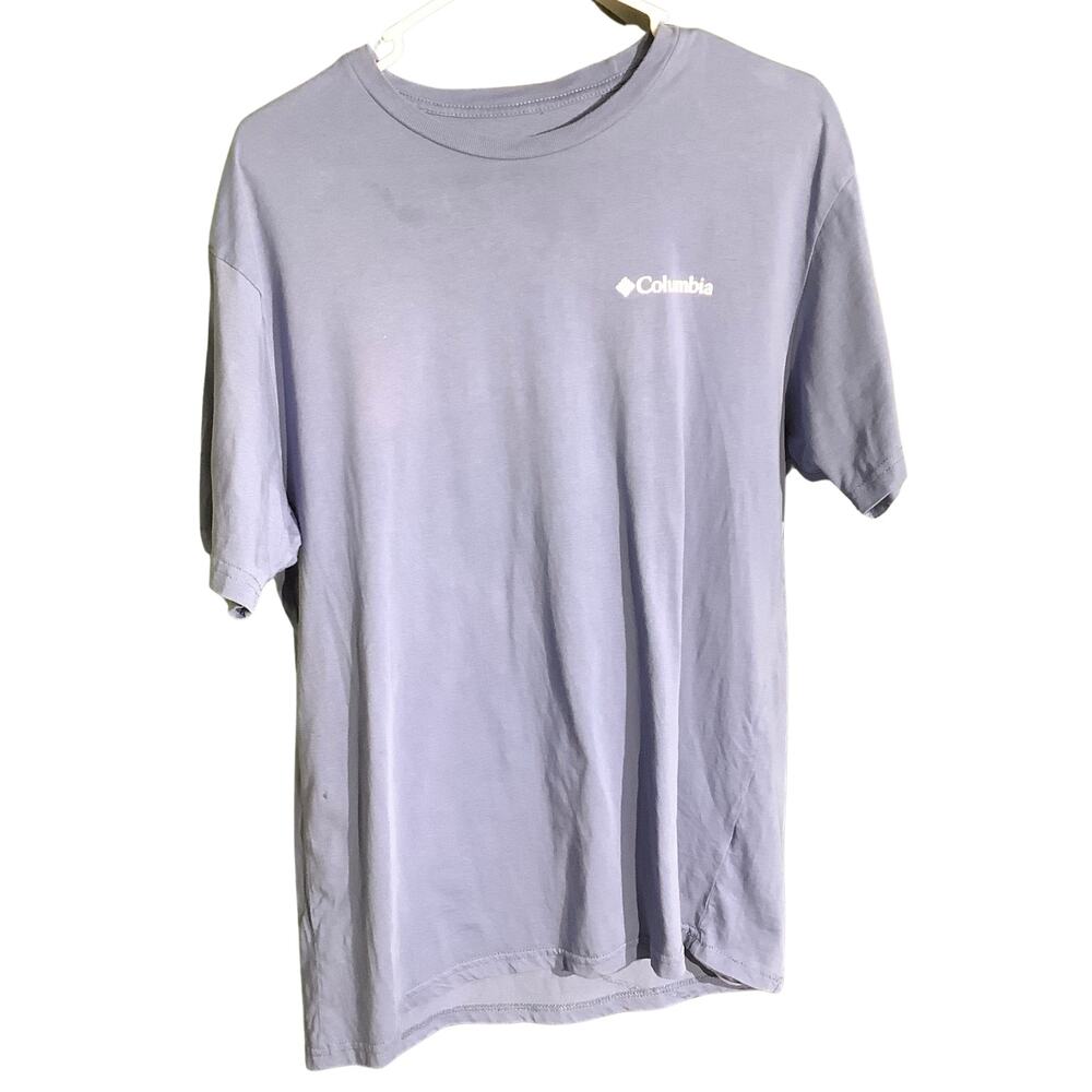 Columbia Men’s Large Crew Neck T-Shirt — Outdoor, Casual, Classic